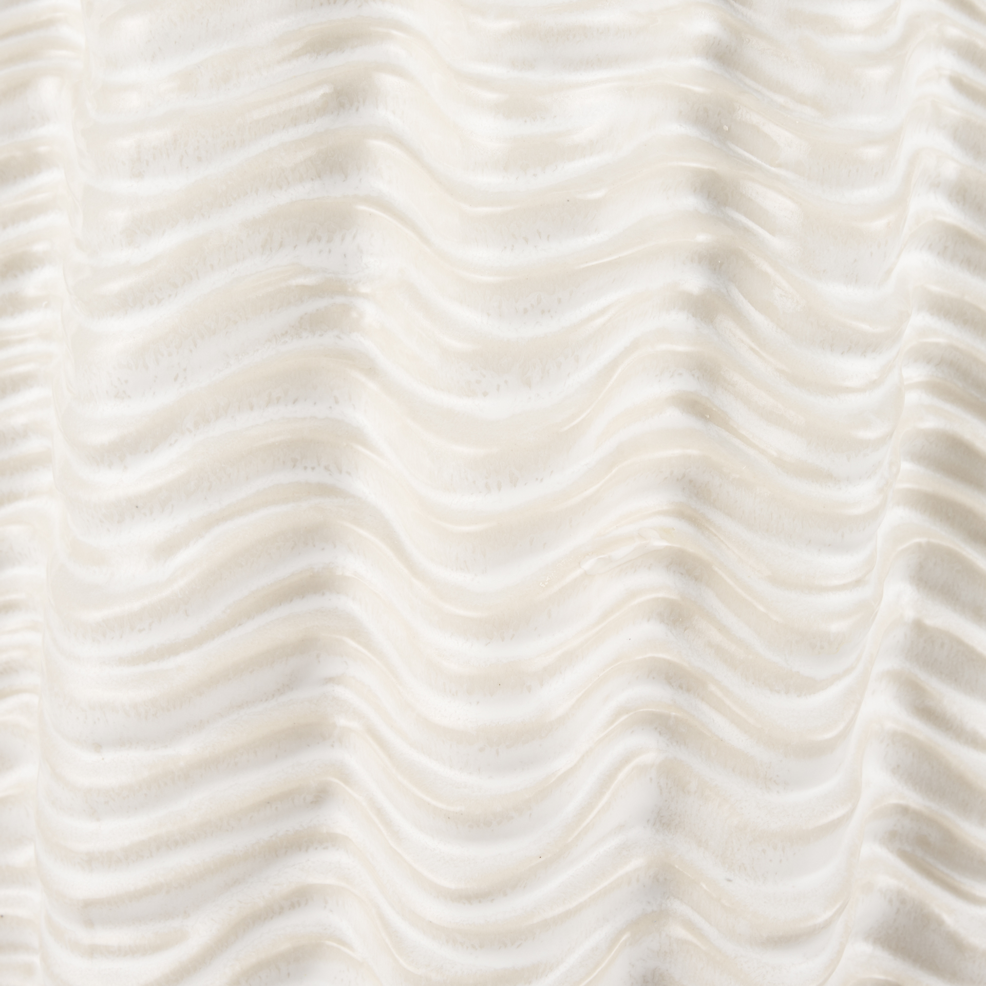 Mercana Velia Tall Vase - Cream, Ceramic