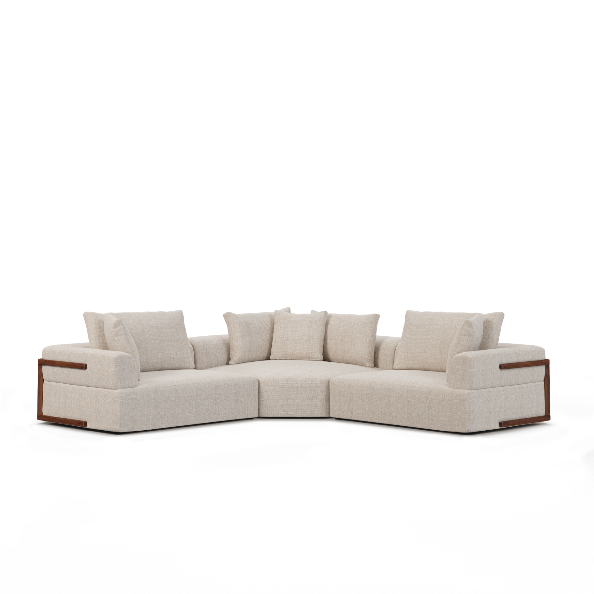Mercana Warner Sectional with Corner Piece