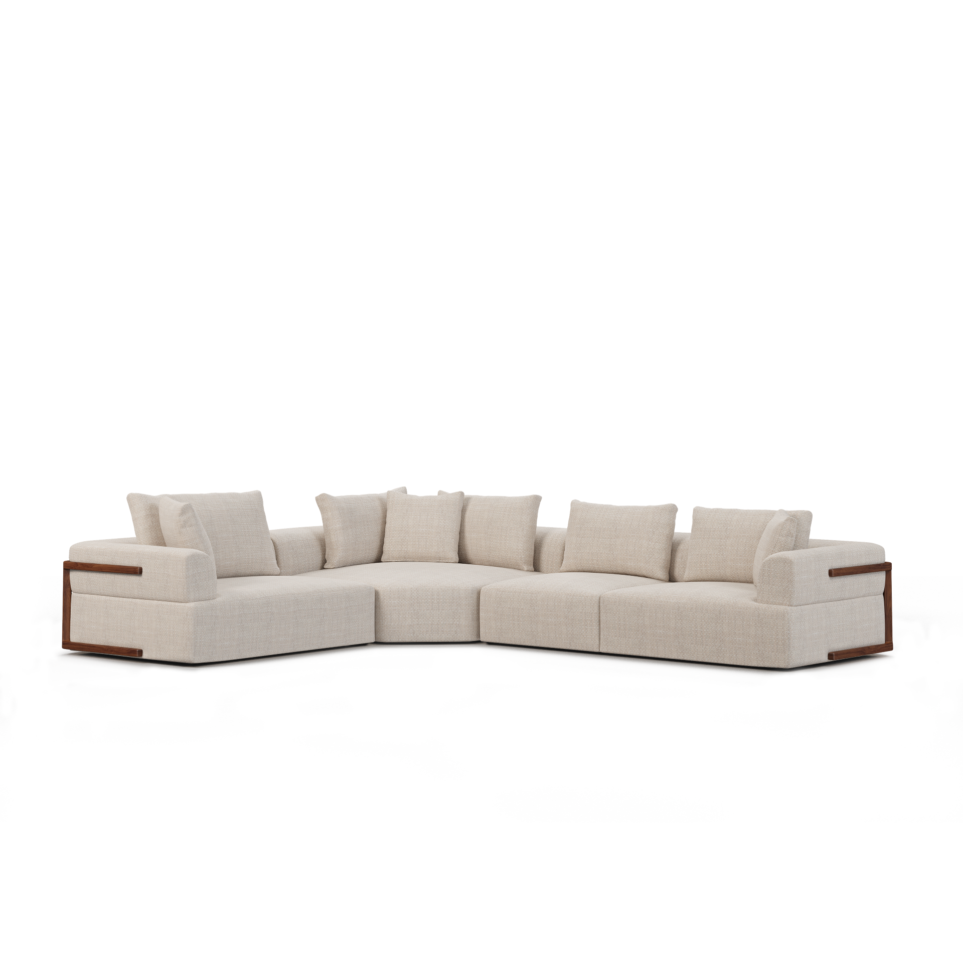 Mercana Warner Sectional with Corner Piece