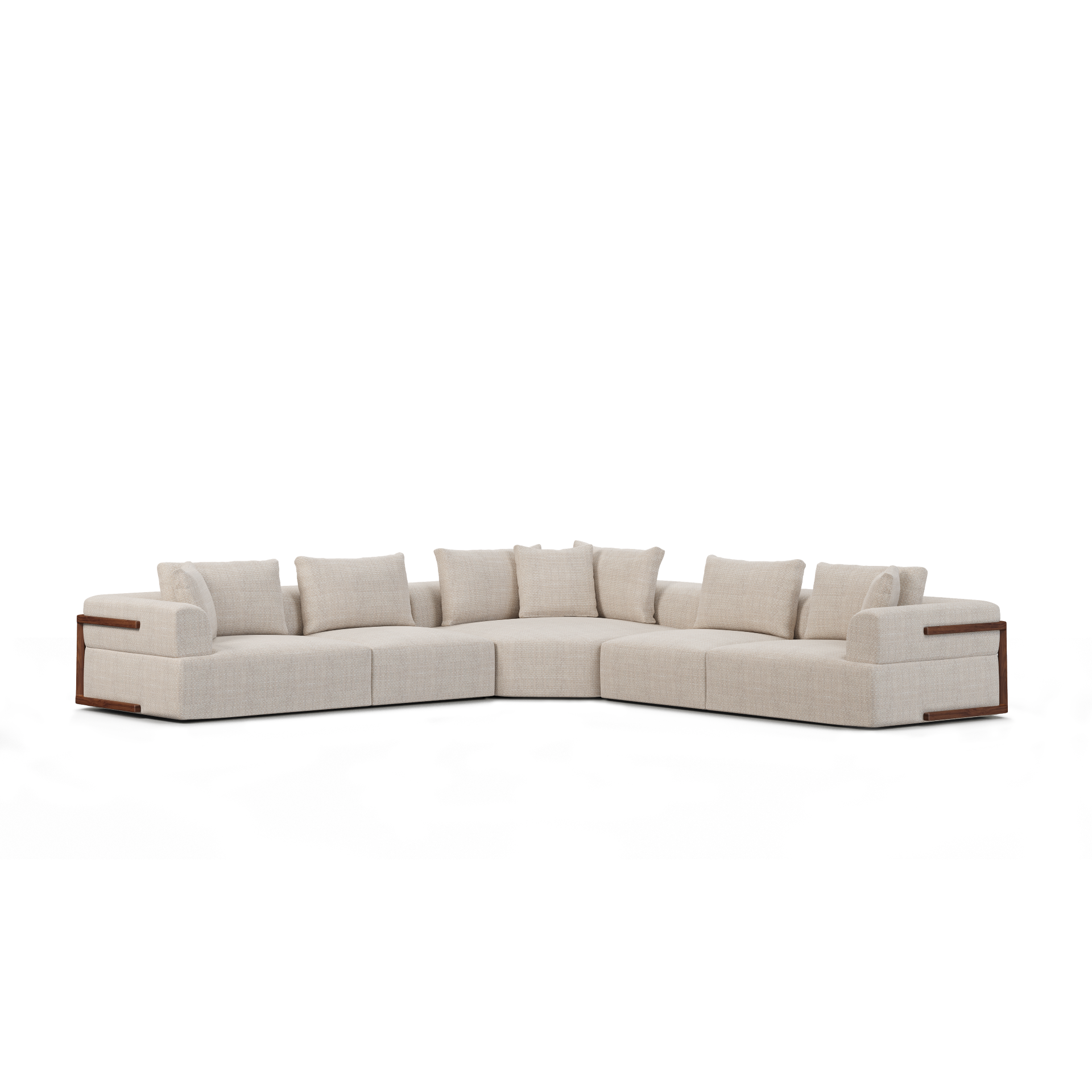 Mercana Warner Sectional with Corner Piece