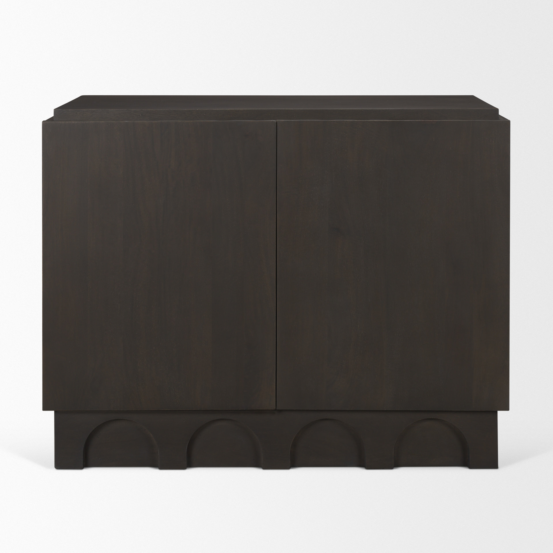 Mercana - Wagner Accent Cabinet in Brown, Solid Wood