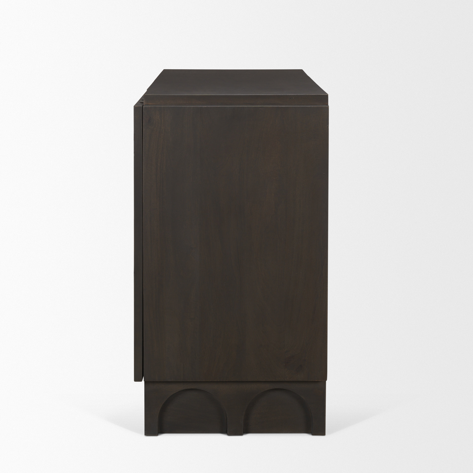 Mercana - Wagner Accent Cabinet in Brown, Solid Wood