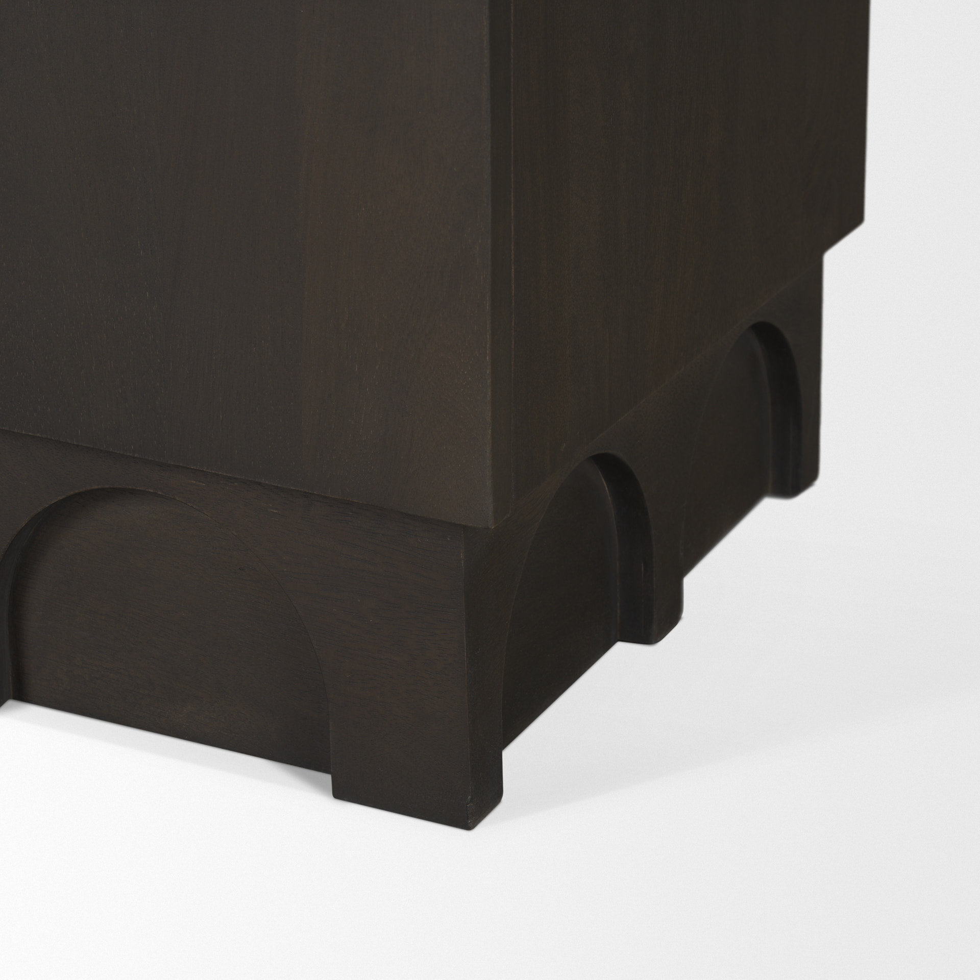Mercana - Wagner Accent Cabinet in Brown, Solid Wood
