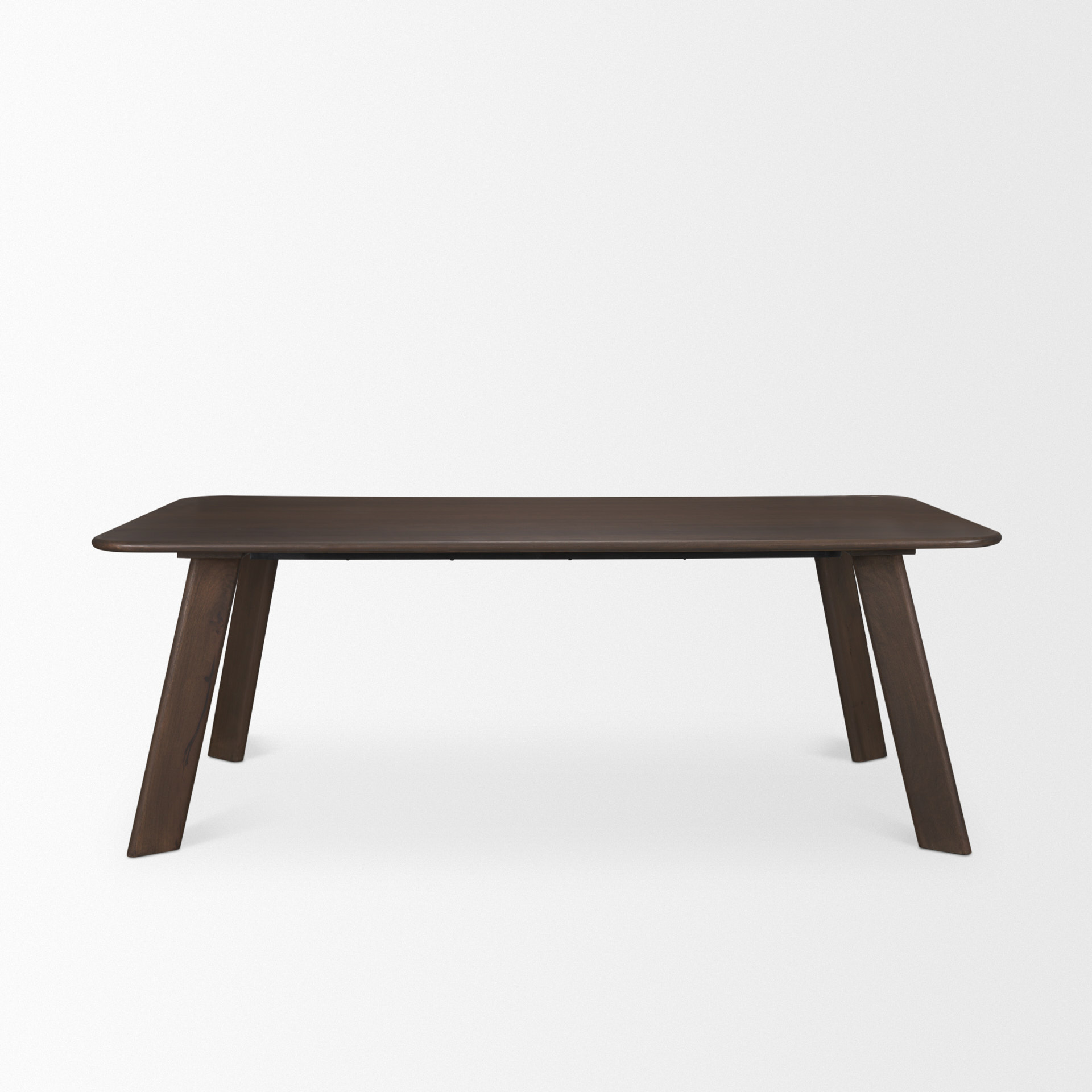 Mercana Welborn Dining Table - Dark Brown, L84"