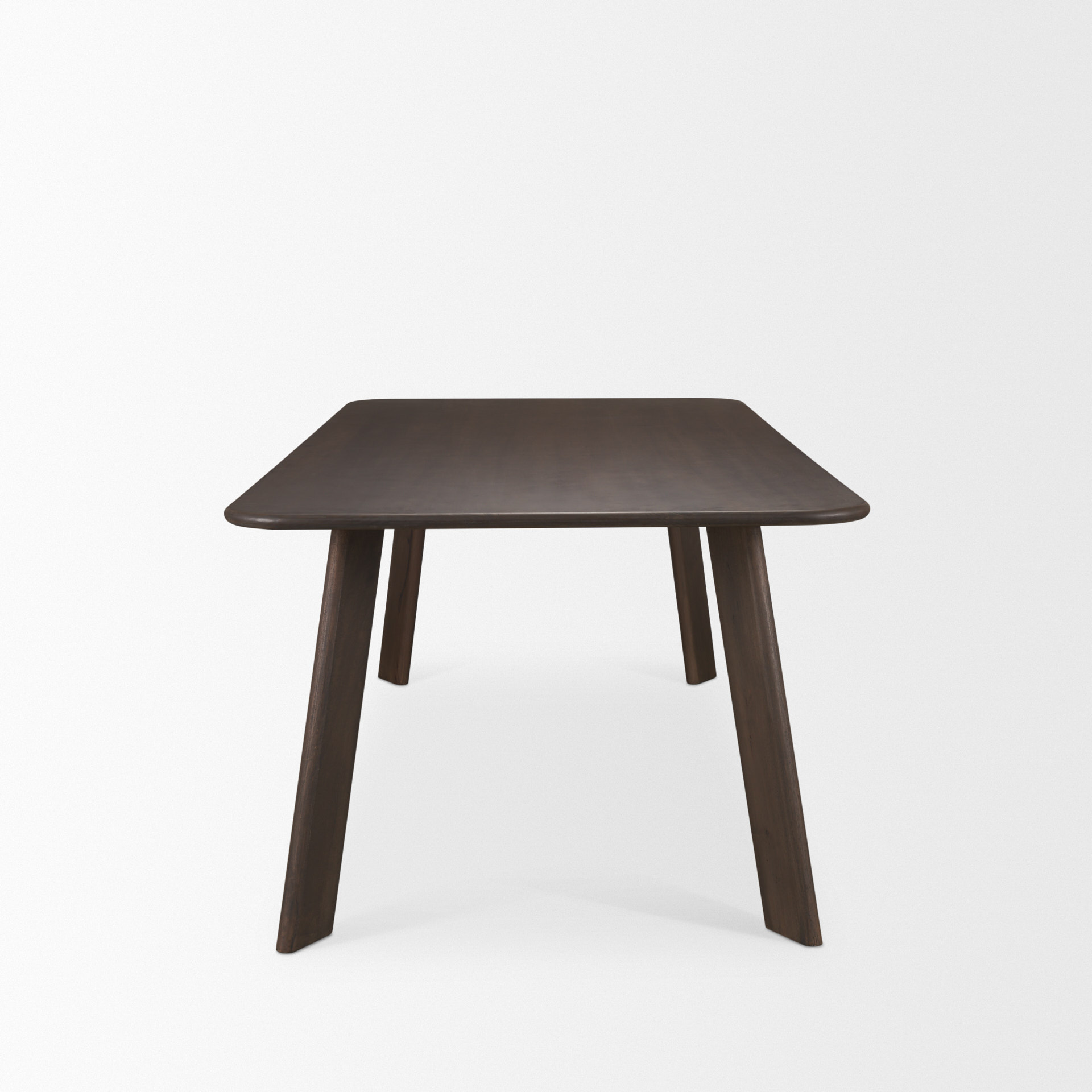 Mercana Welborn Dining Table - Dark Brown, L84"