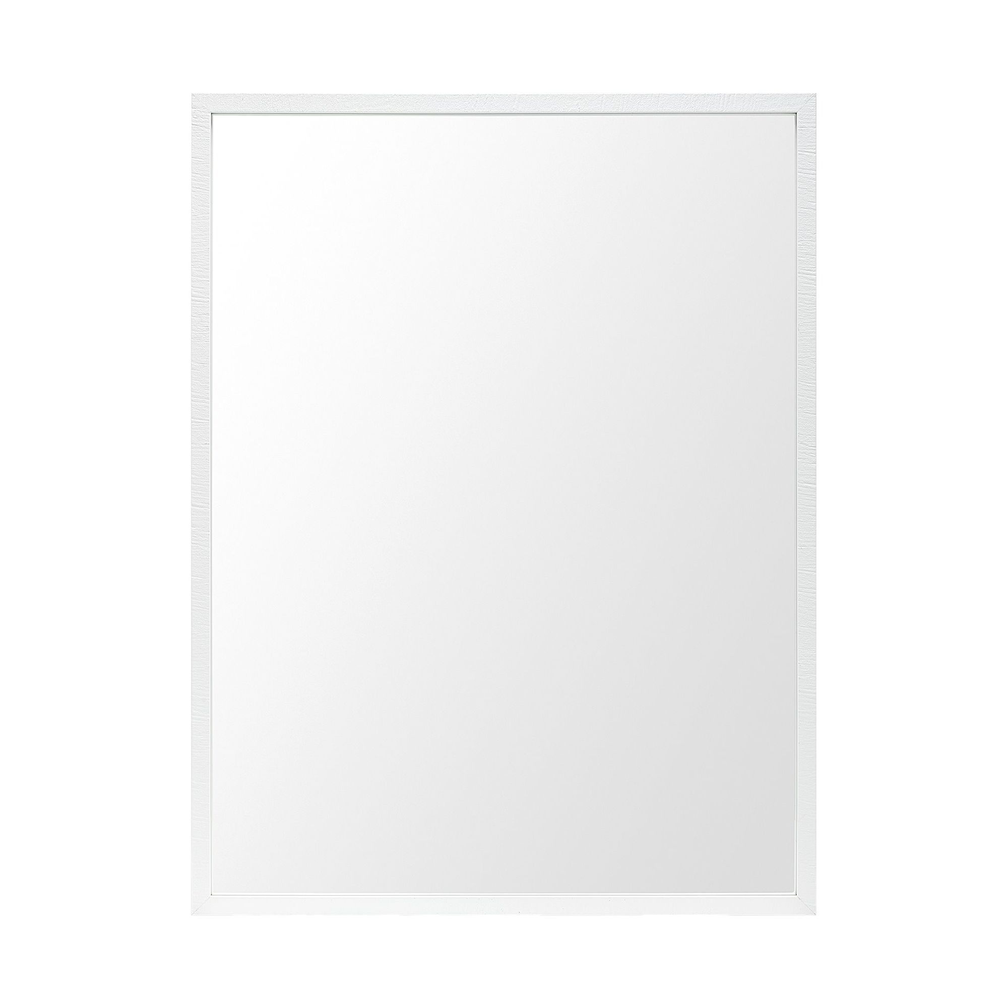 Mercana - Bristol 30x40 Faux Wood Frame Bathroom Vanity Mirror