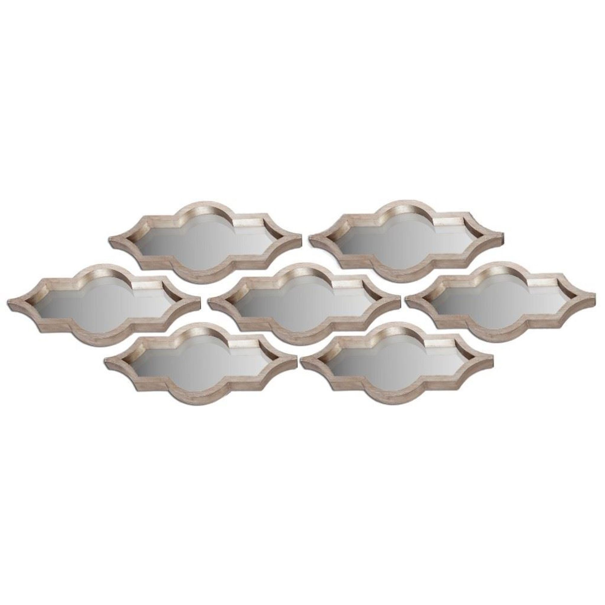 Mercana Tamanar I Mirror Collection (Set of 7) - Silver