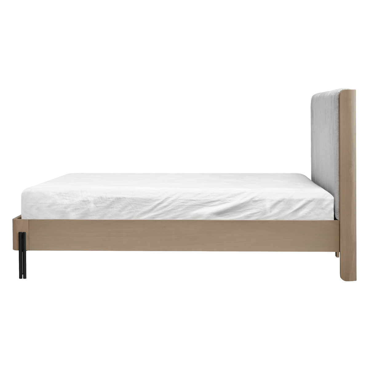 Mobital Nori Bed - Natural White Oak Wood, King