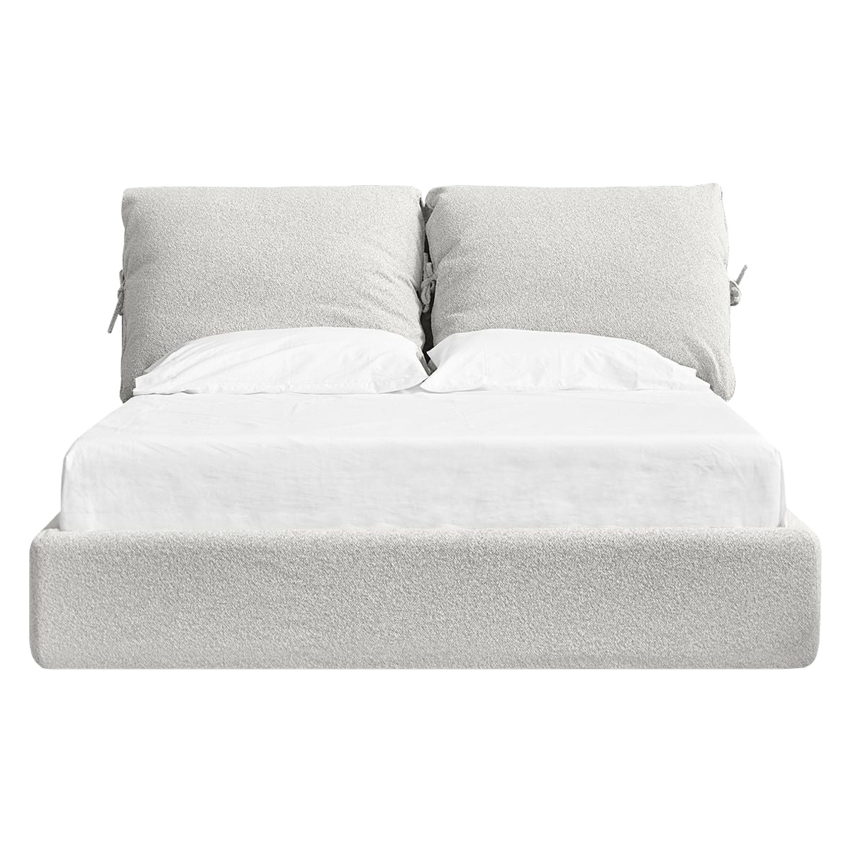 Mobital - Plume Bed Upholstered