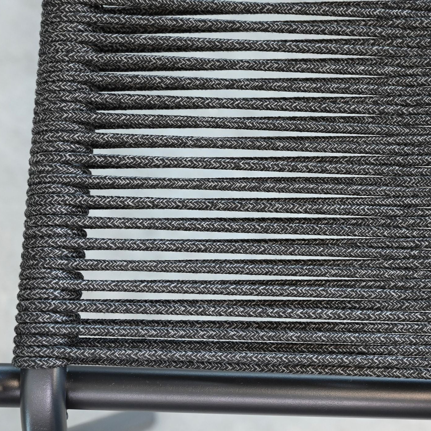 Mobital - Castile Dining Armchair in Coal Black Rope
