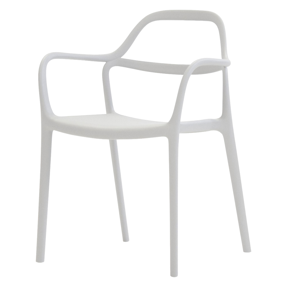 Mobital Chewie Armchair Stackable - White