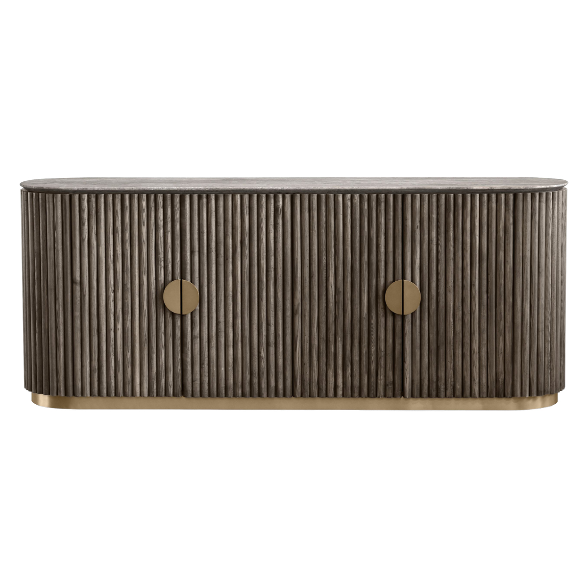 Mobital - Koii Sideboard in Silver Gray Travertine