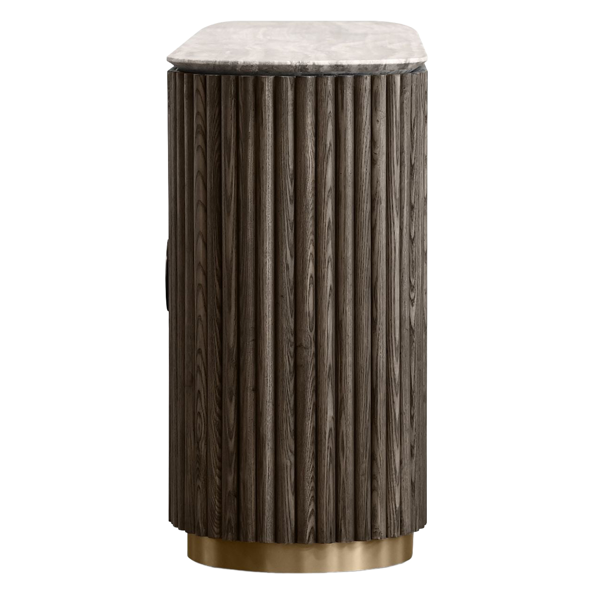 Mobital - Koii Sideboard in Silver Gray Travertine