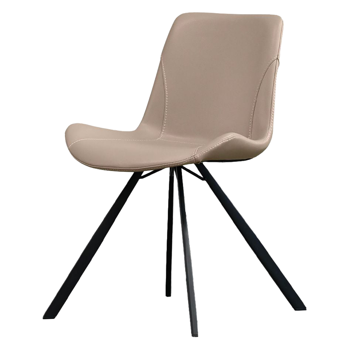 Mobital Billy Dining Chair - Pebbled Mushroom