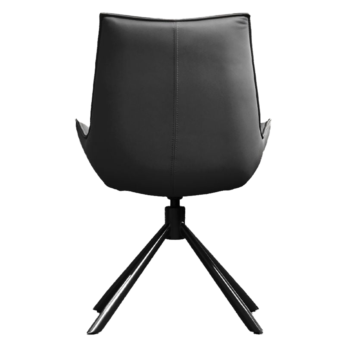 Mobital - Giulia Swivel Dining Chair in Black