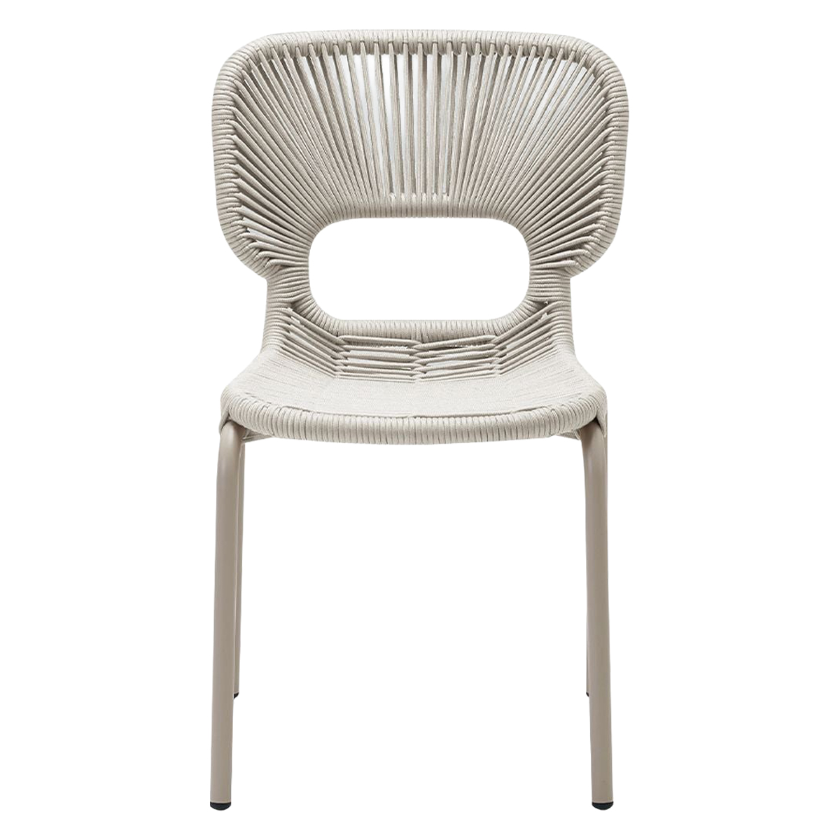 Mobital - Ischia Indoor/Outdoor Dining Chair in Taupe