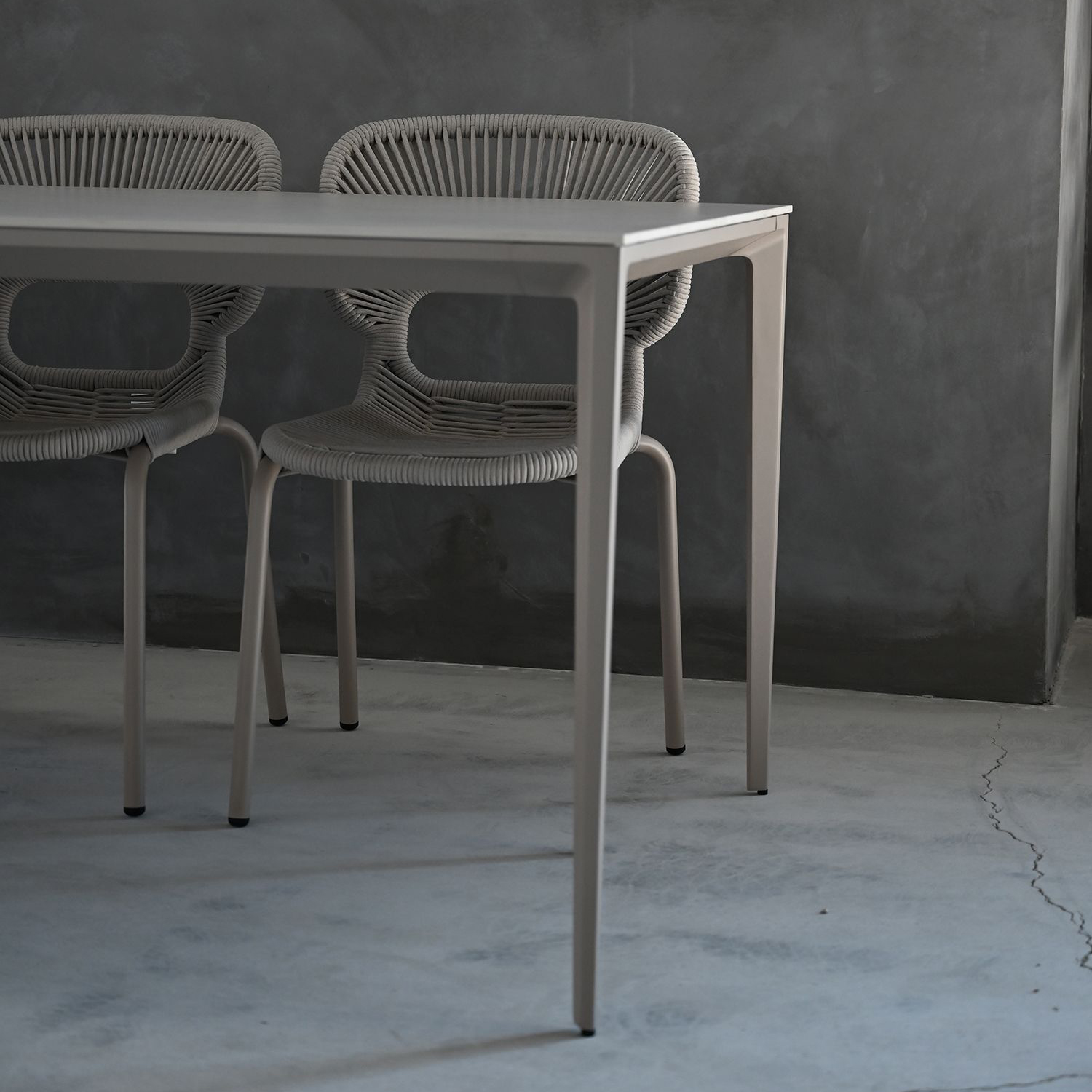 Mobital - Ischia Indoor/Outdoor Dining Chair in Taupe