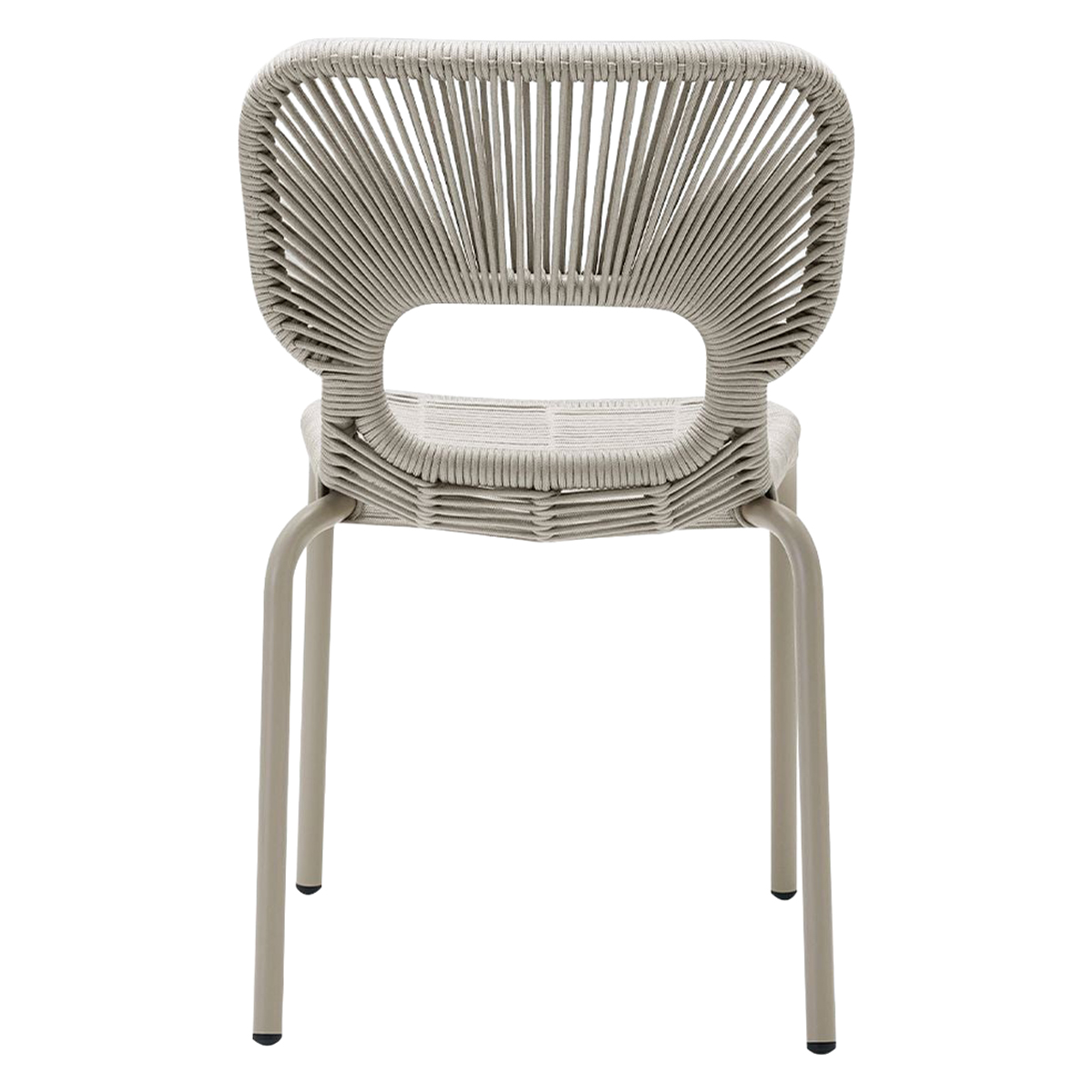 Mobital - Ischia Indoor/Outdoor Dining Chair in Taupe