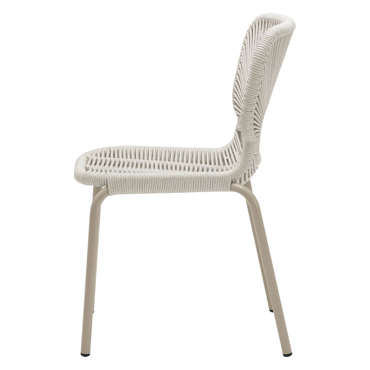 Mobital - Ischia Indoor/Outdoor Dining Chair in Taupe