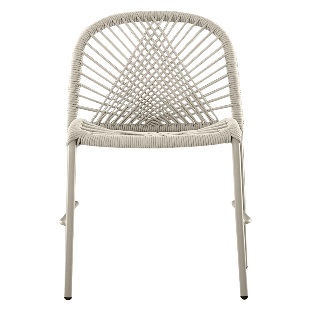 Mobital - Kamari Indoor/Outdoor Dining Chair Stackable in Taupe