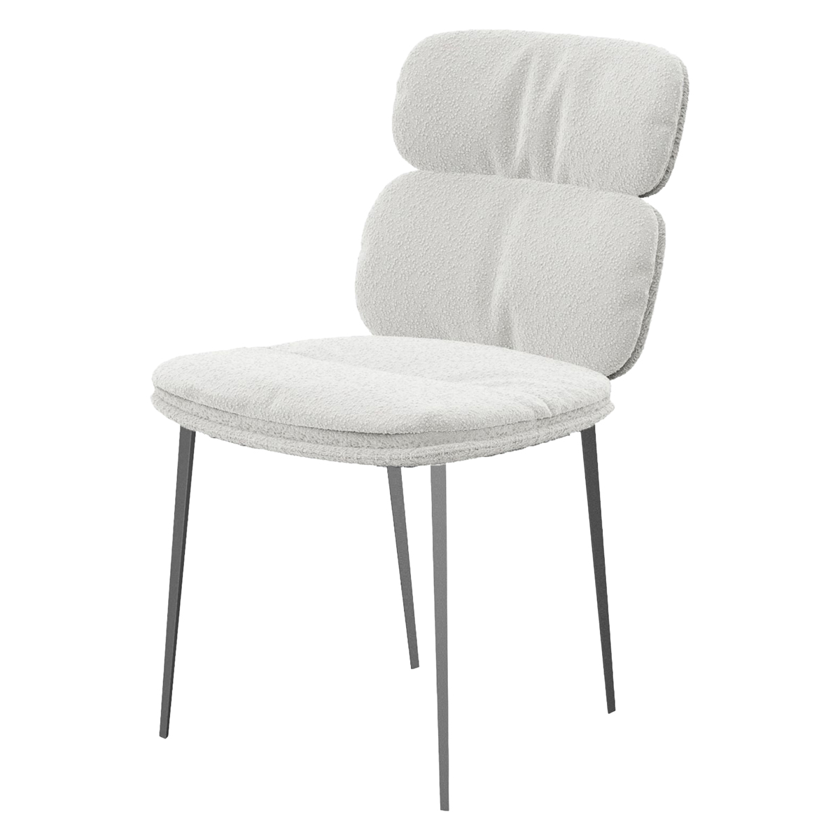Mobital Malia Dining Chair - Eggshell Rib