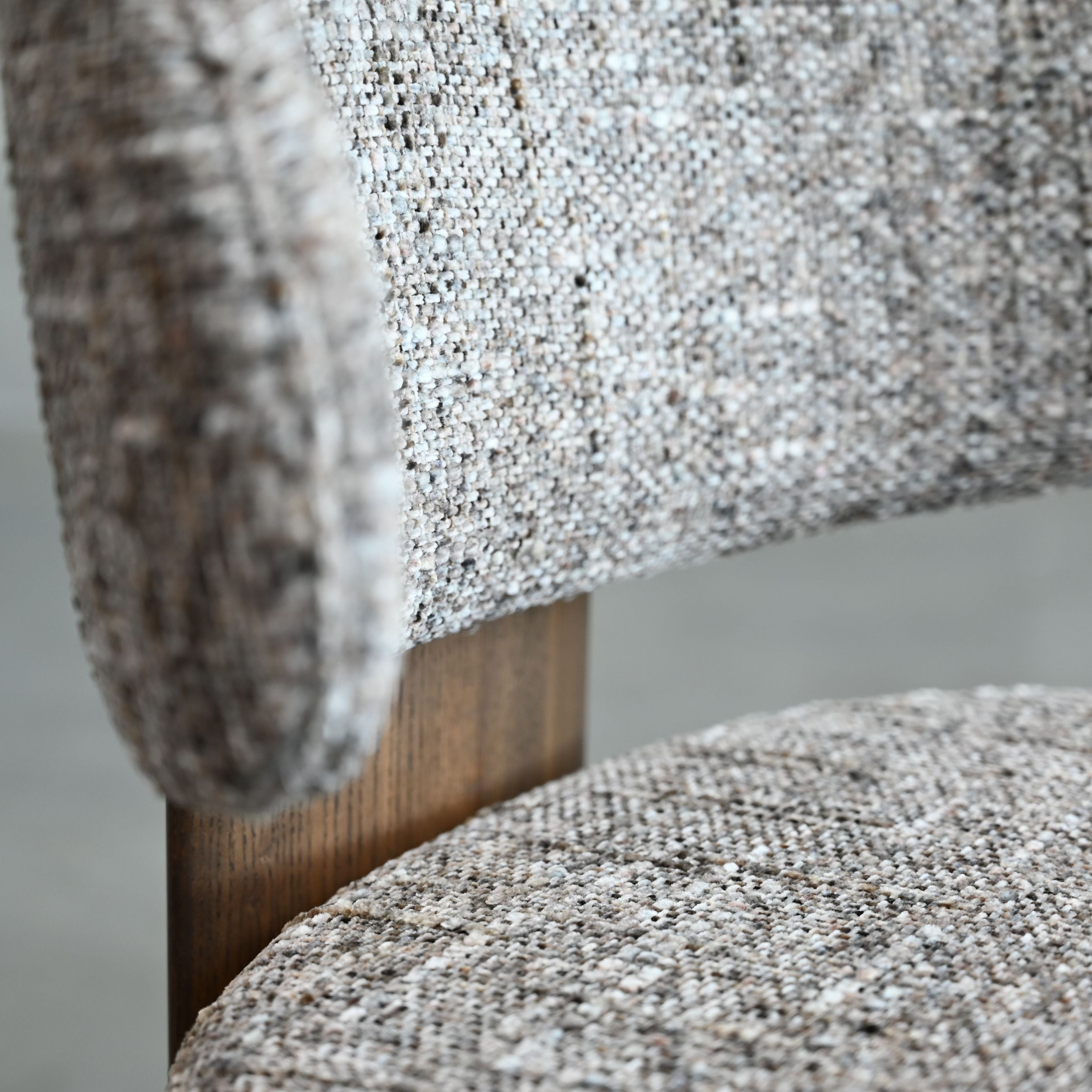 Mobital - Sake Dining Chair in Koala Tweed