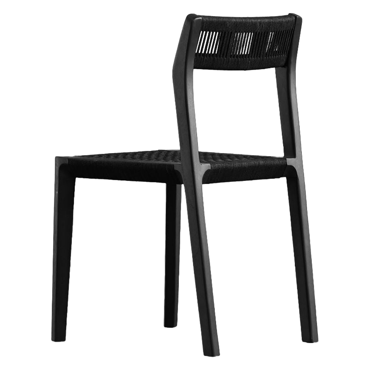 Mobital - Vent Dining Chair in Black Soot