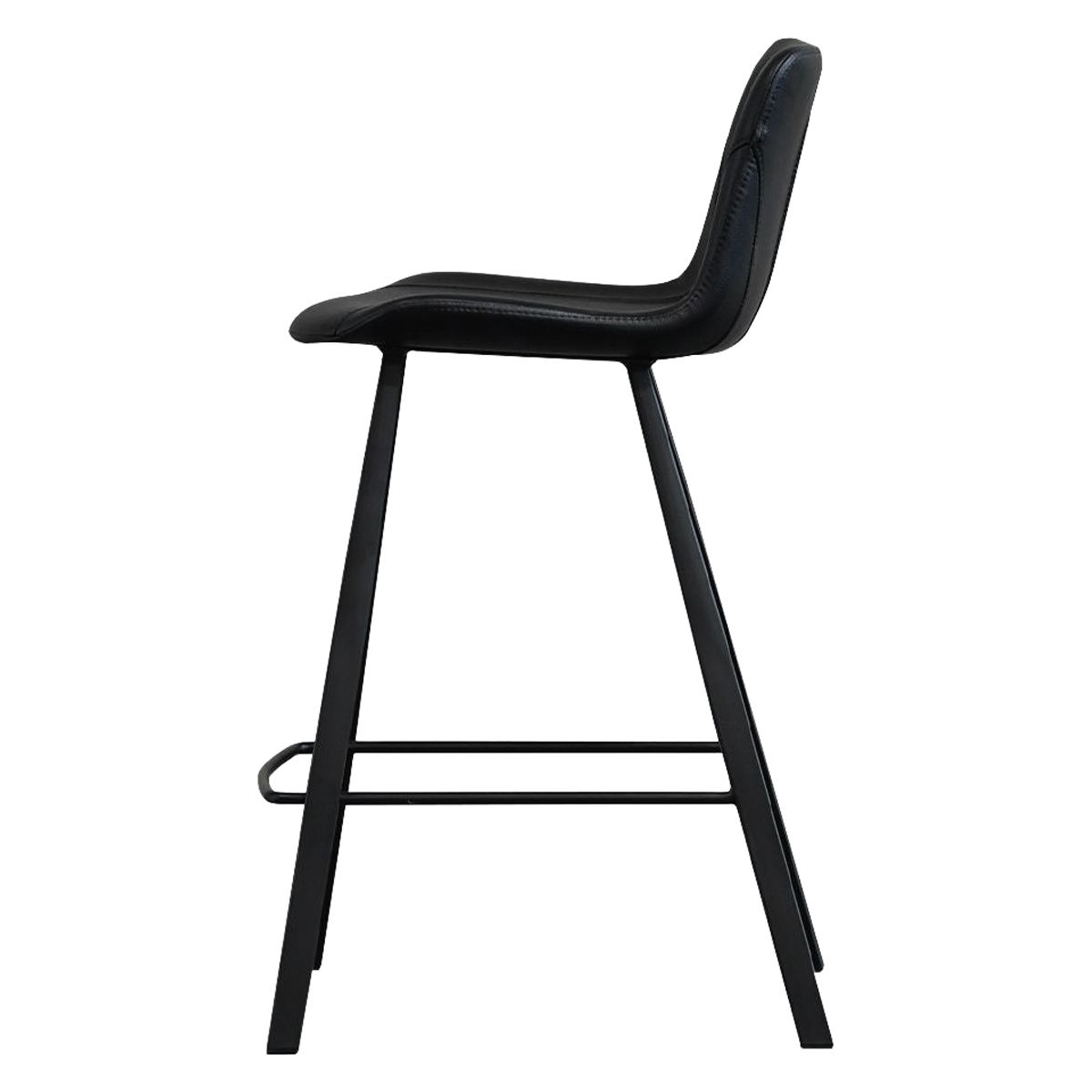 Mobital - Billy Counter Stool in Pebbled Black