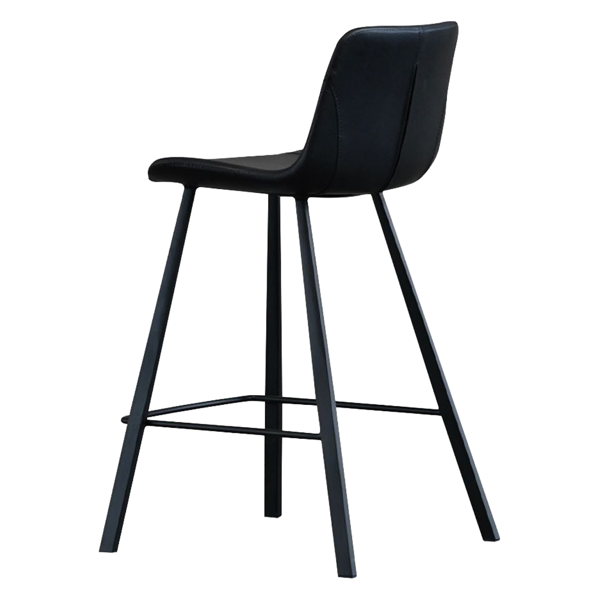 Mobital - Billy Counter Stool in Pebbled Black