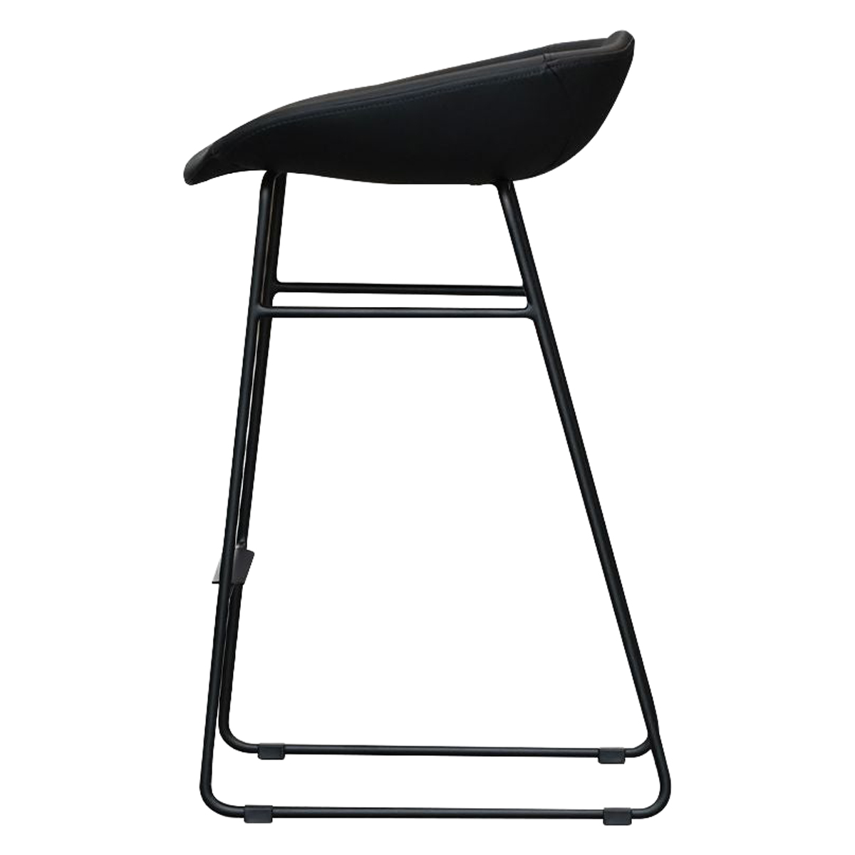 Mobital - Rafa Counter Stool in Pebbled Black