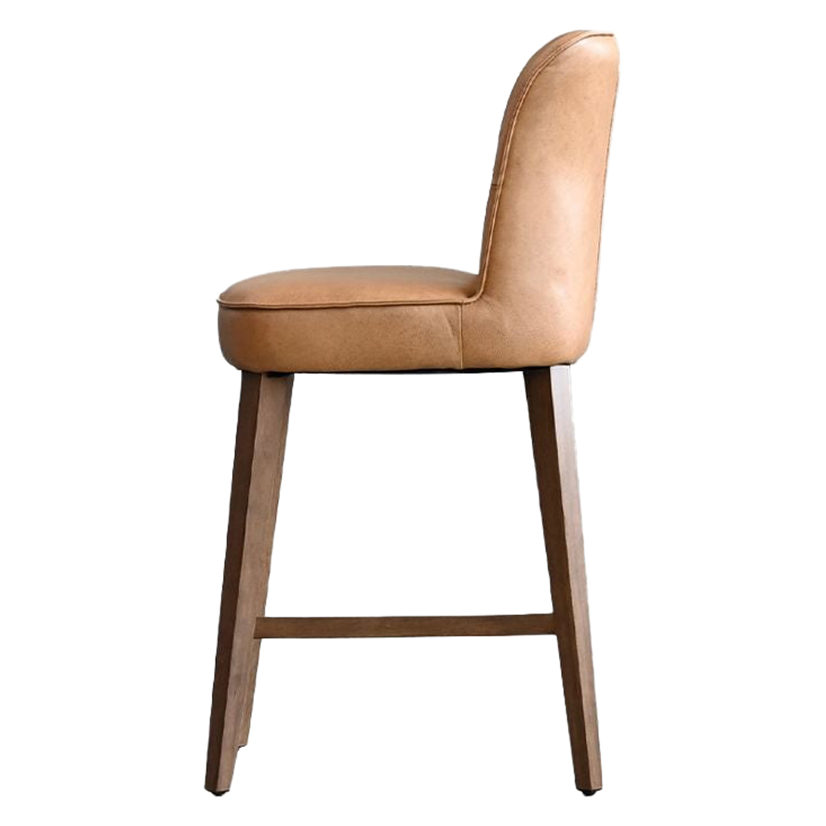 Mobital - Roulette Counter Stool in Saddle Brown
