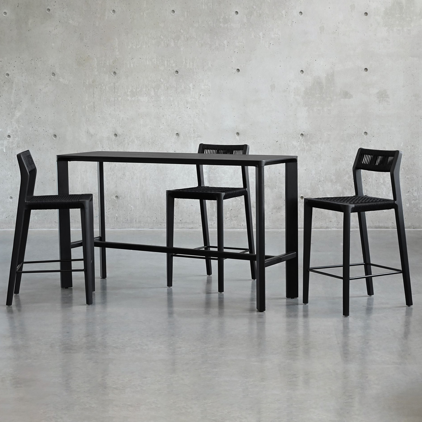 Mobital - Vent Counter Stool in Black Soot