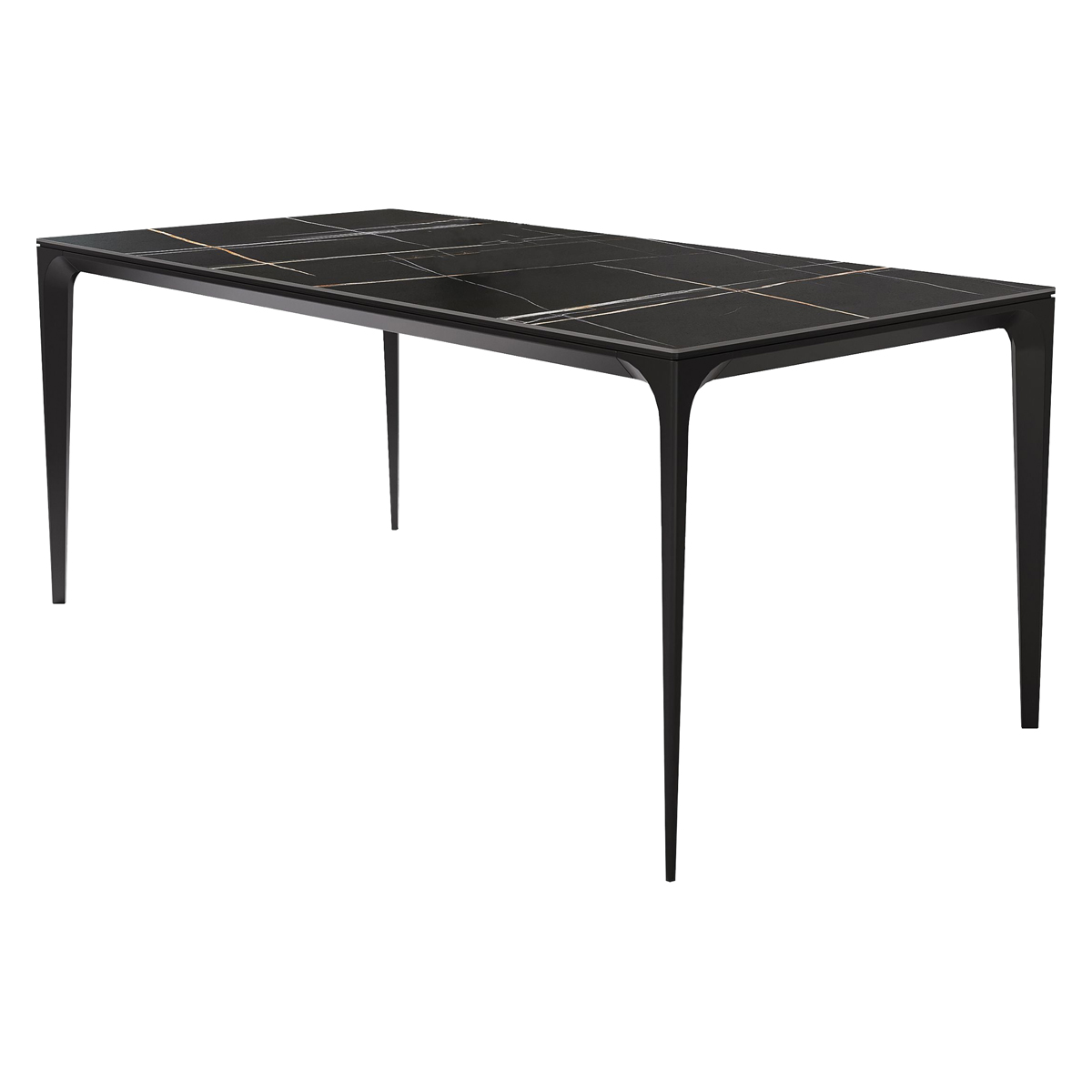 Mobital - Capri Dining Table in Safari Black
