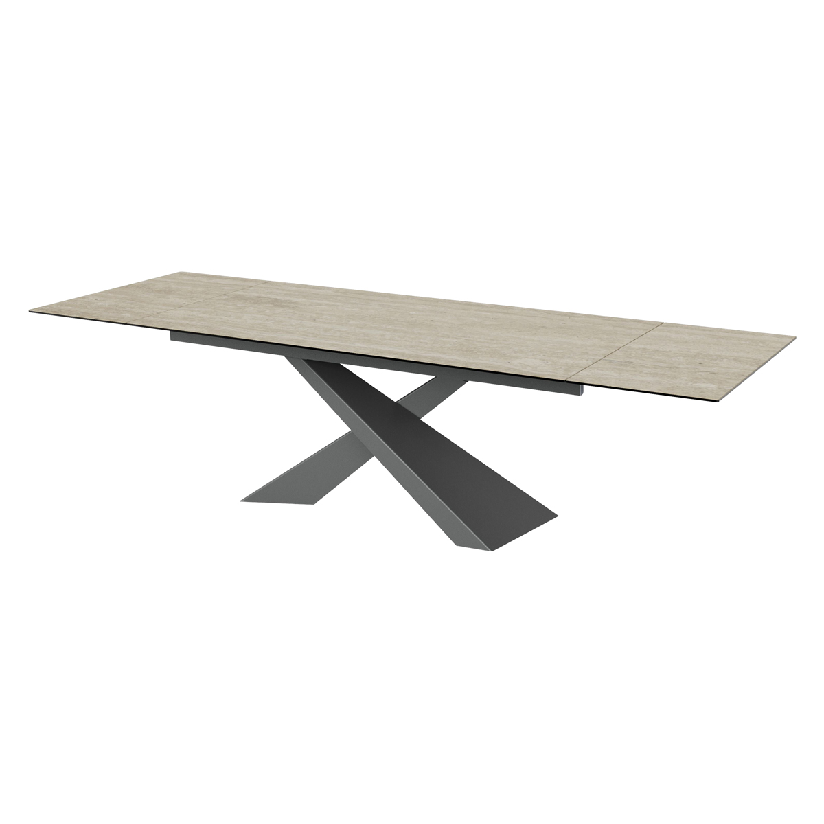 Mobital - Century Dining Table in Travertino