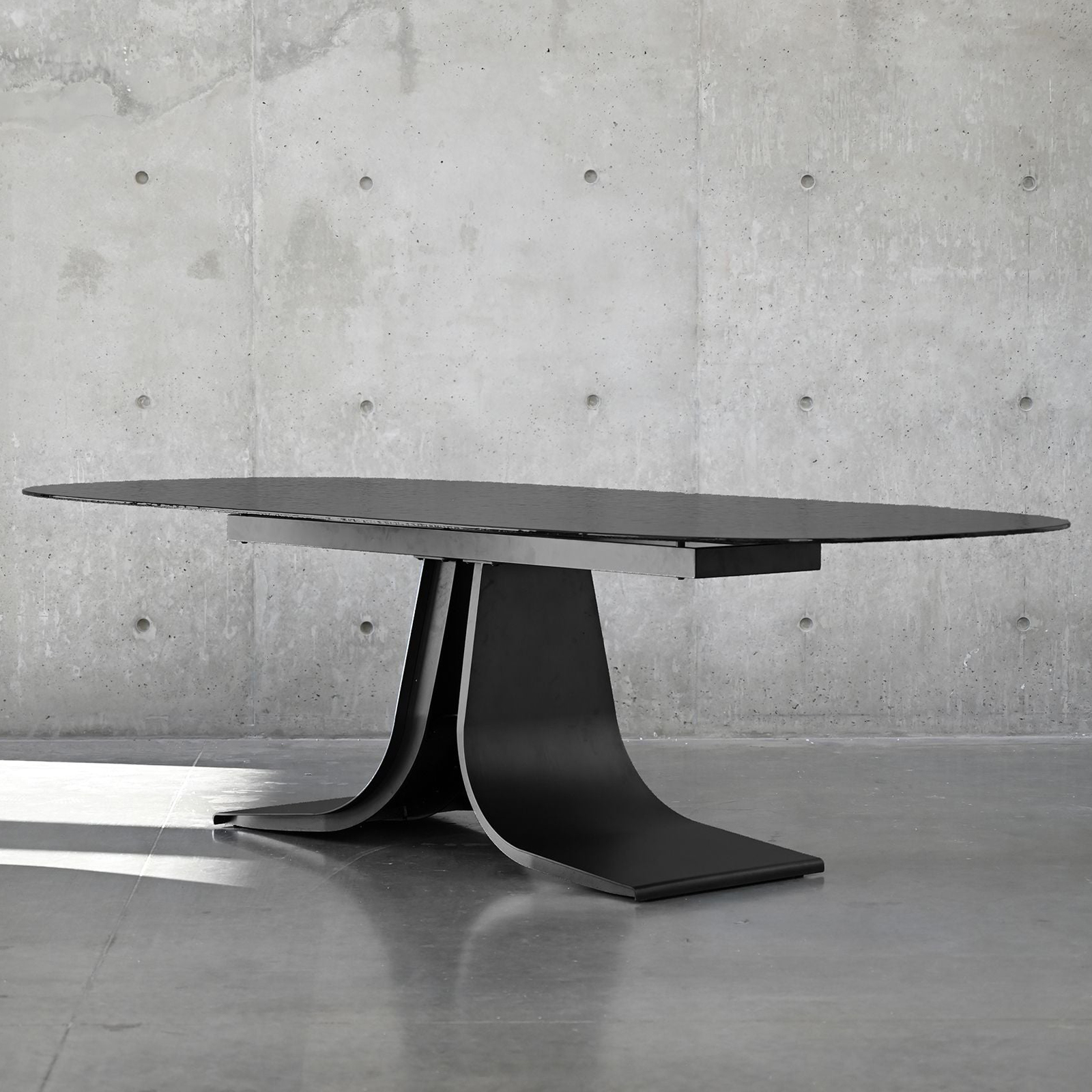 Mobital - Ponza Dining Table in Black Modern