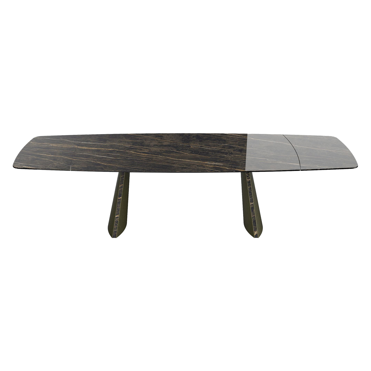 Mobital Ravello Dining Table - Noir Desir High Gloss