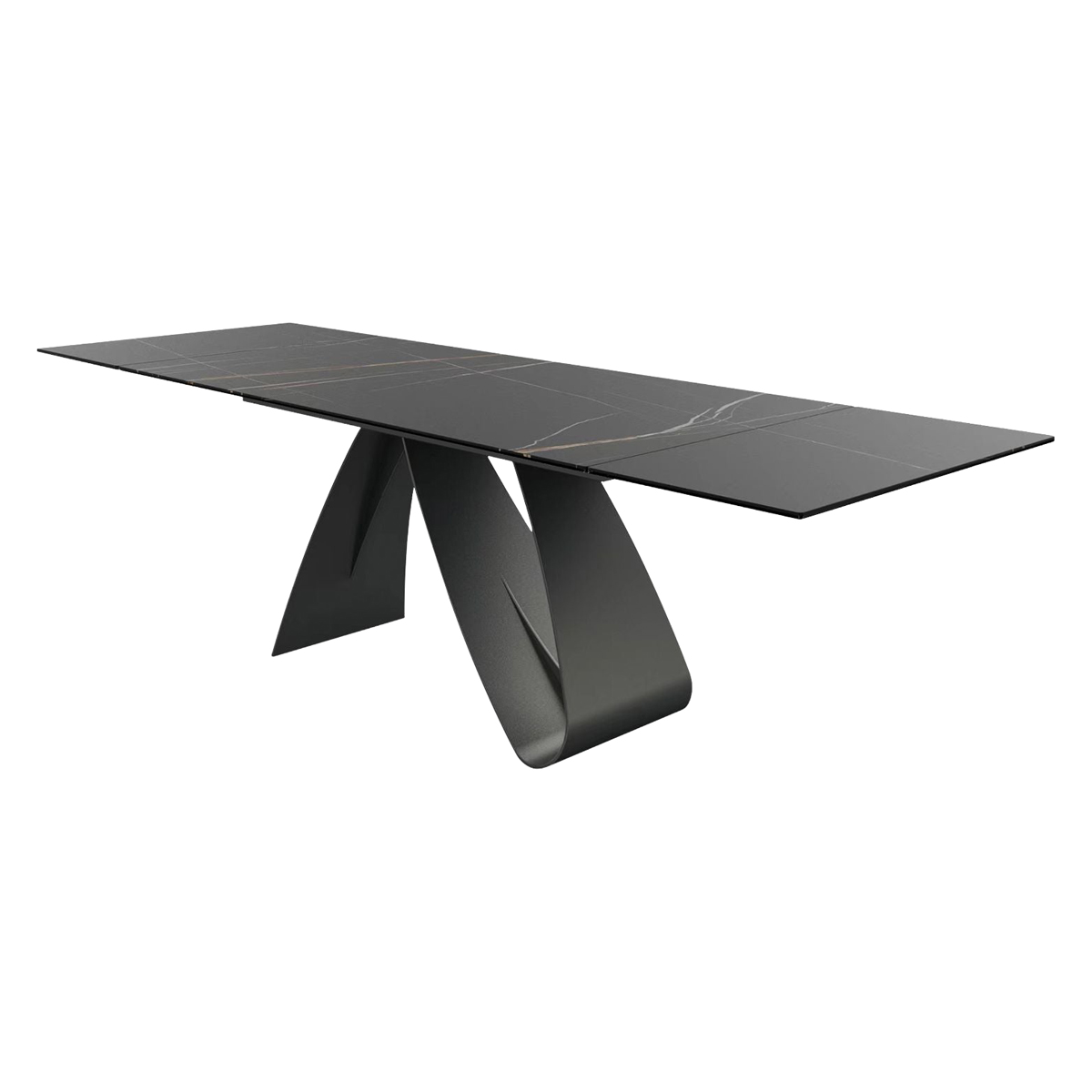 Mobital Signature Extension Dining Table - Safari Black