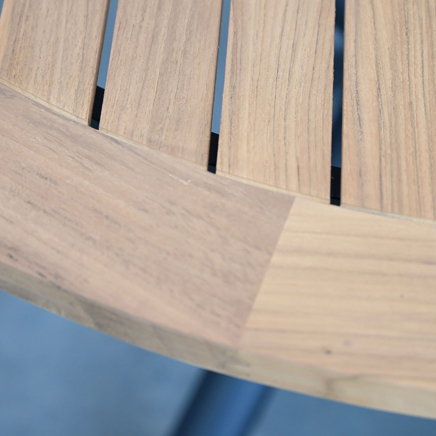 Mobital - Torch Round Dining Table in Teak Top