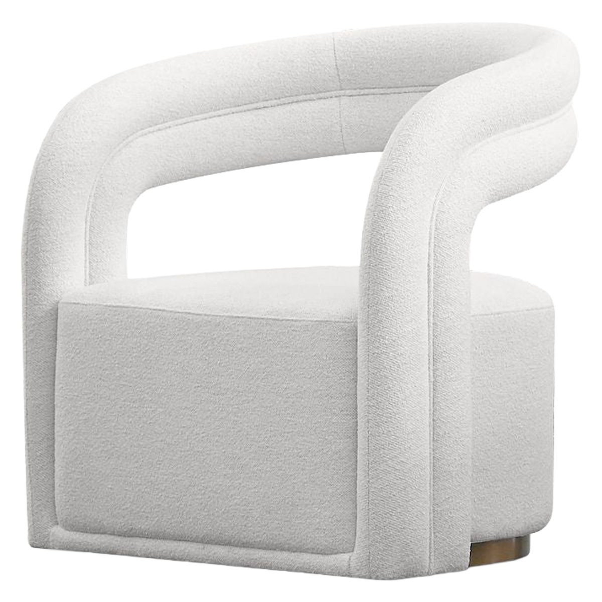 Mobital - Juniper Lounge Chair in Opal White