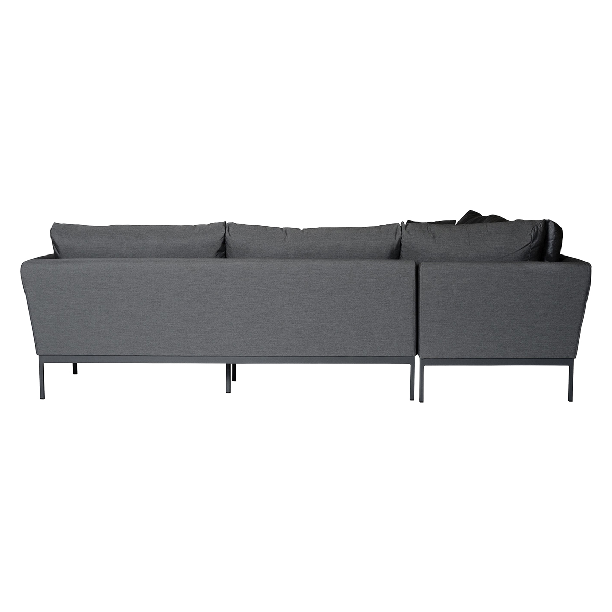 Mobital - Huntington Fabric Sectional in Carbon Gray