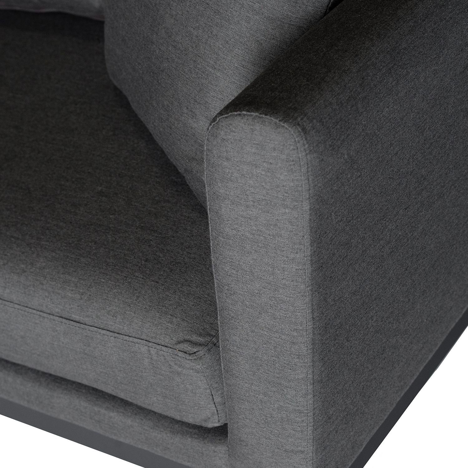 Mobital - Huntington Fabric Sectional in Carbon Gray