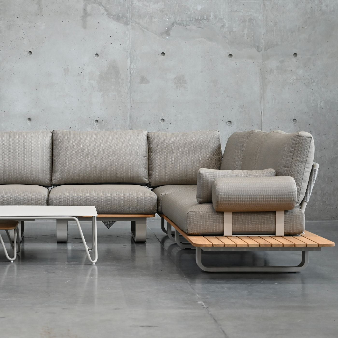 Mobital - Makai Sectional in Sandhill Sunproof Fabric