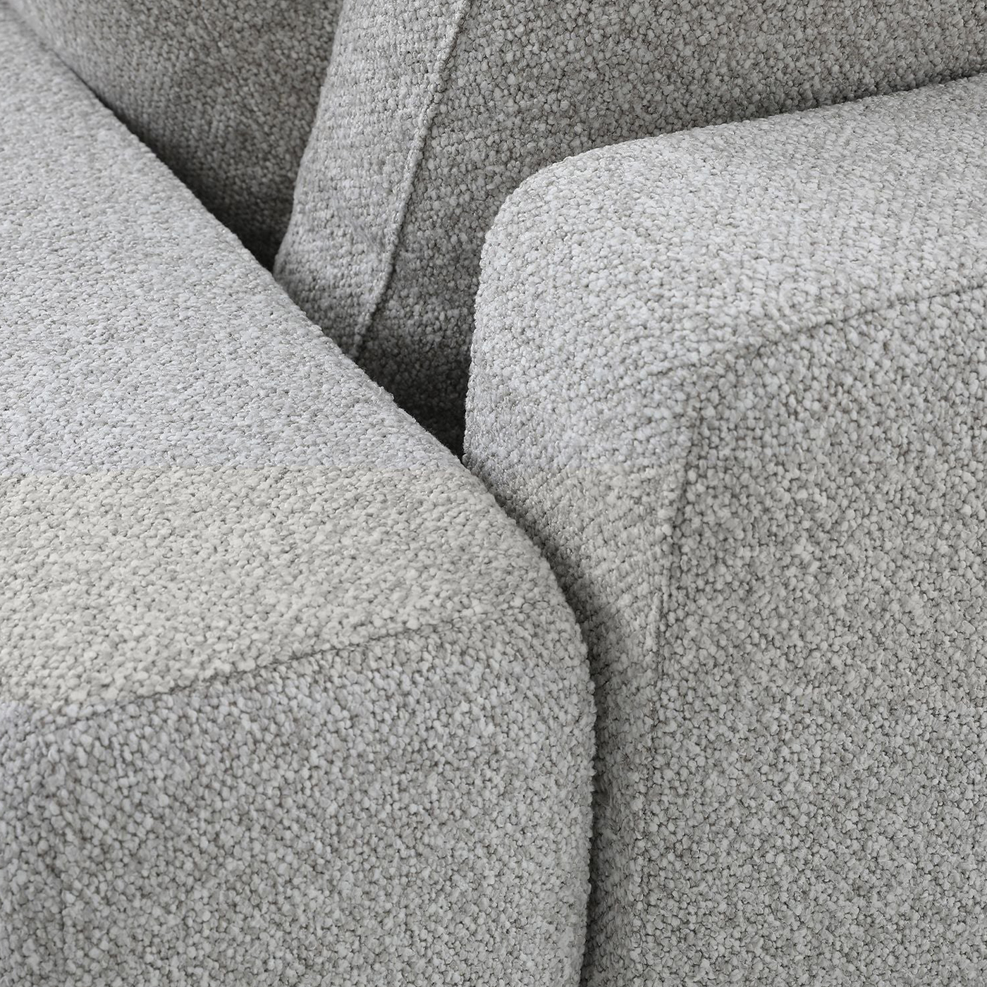 Mobital - Onza Sectional 5-Piece in Oat Tweed
