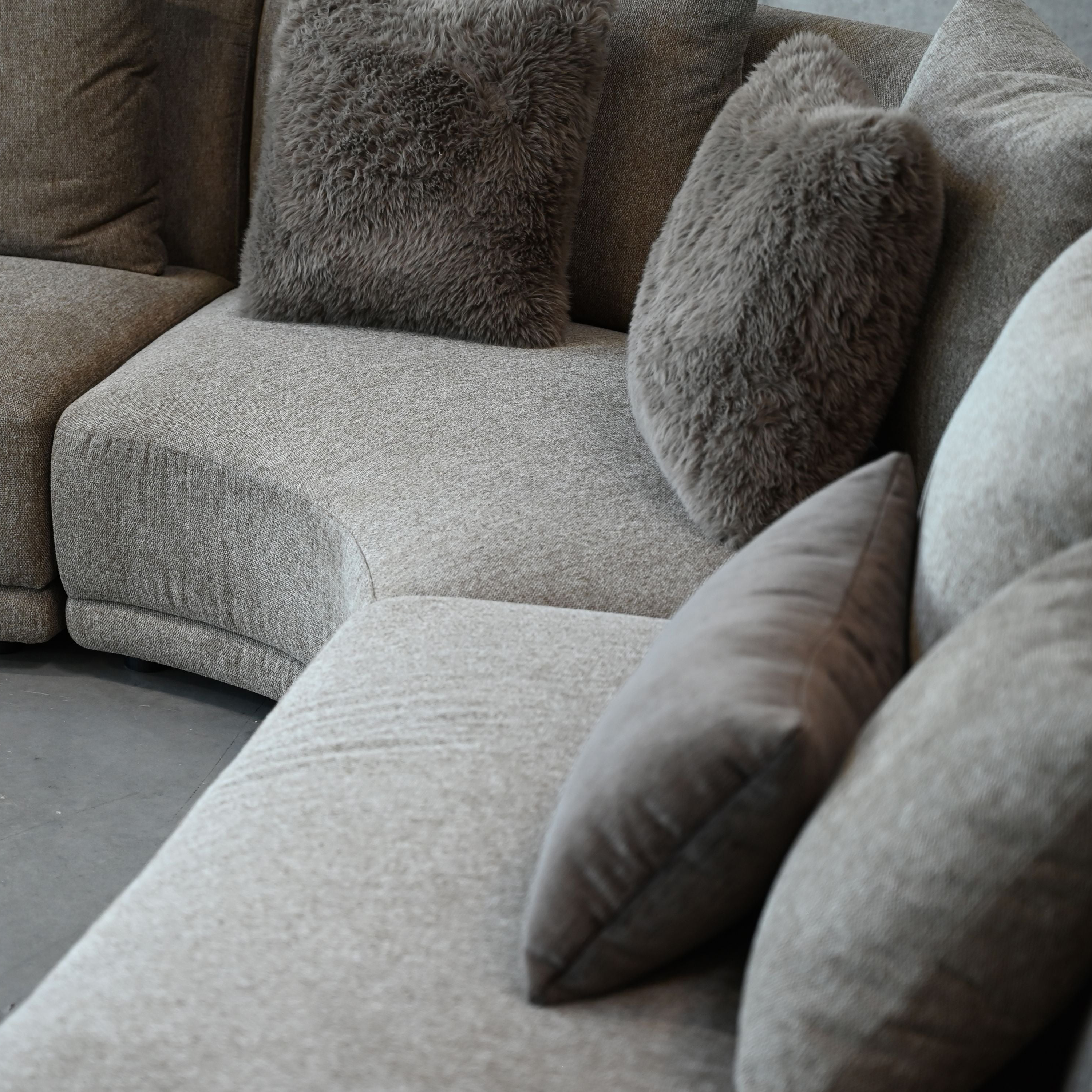 Mobital - Voltaire Sectional Lsf Brindle Brown