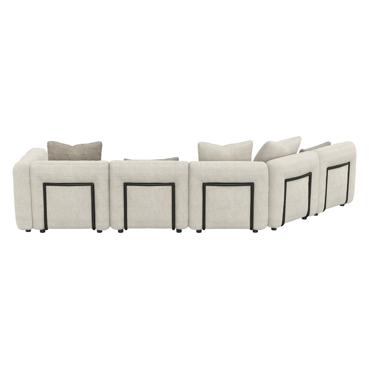 Mobital - Maarten Raf Sectional in Desert Taupe