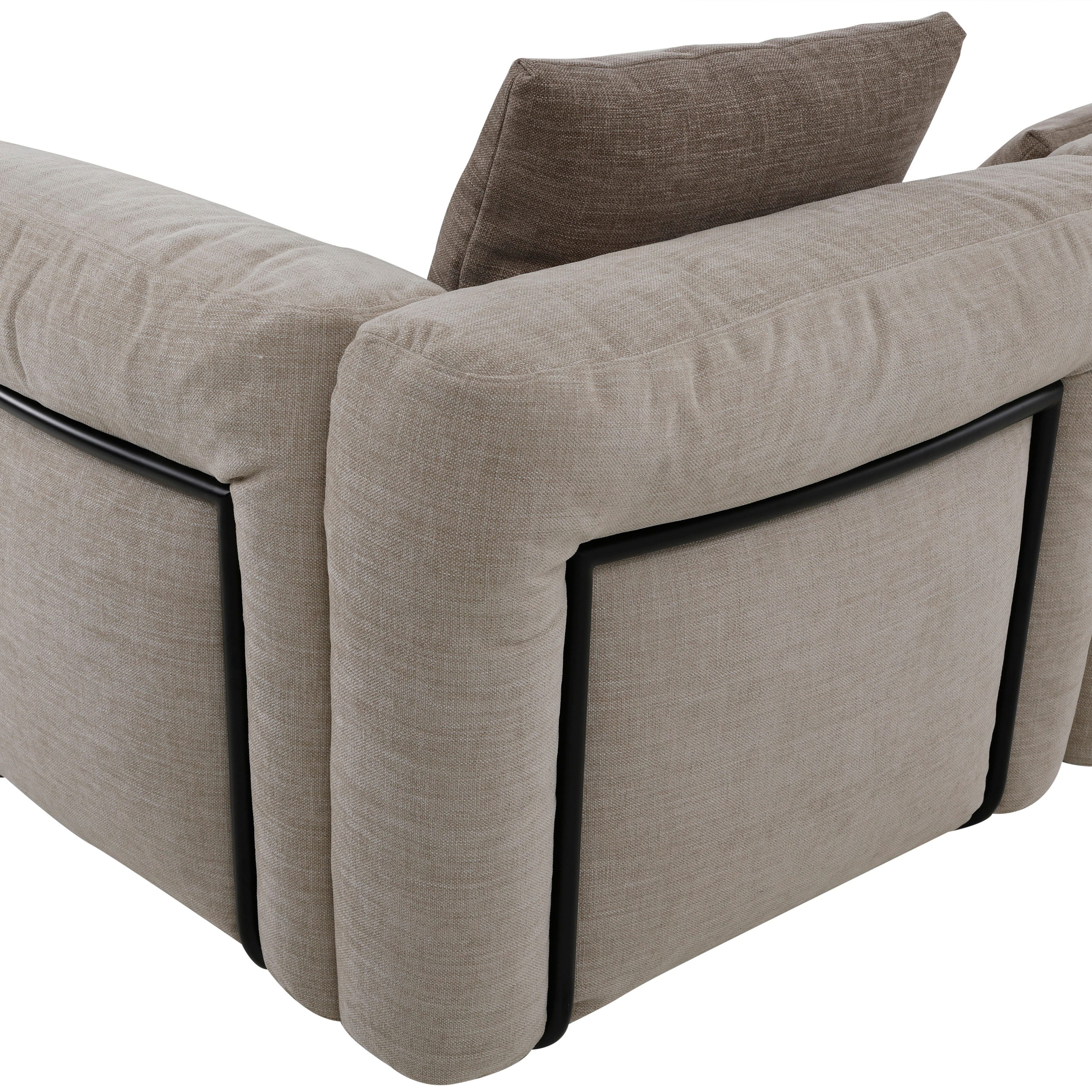 Mobital - Maarten Raf Sectional in Desert Taupe
