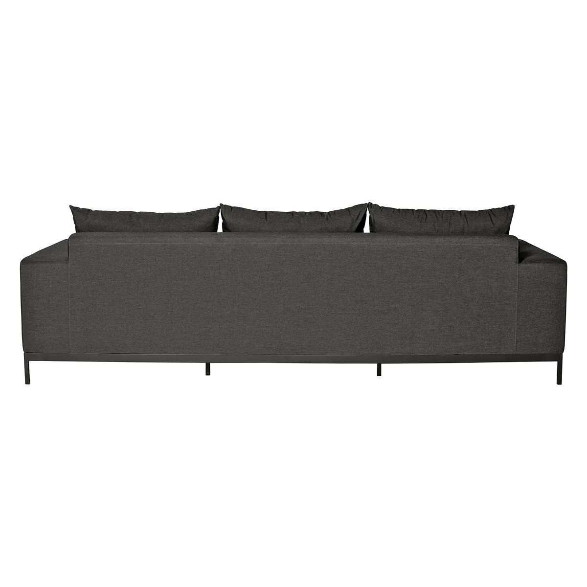 Mobital - Jericho Fabric Sofa in Charcoal