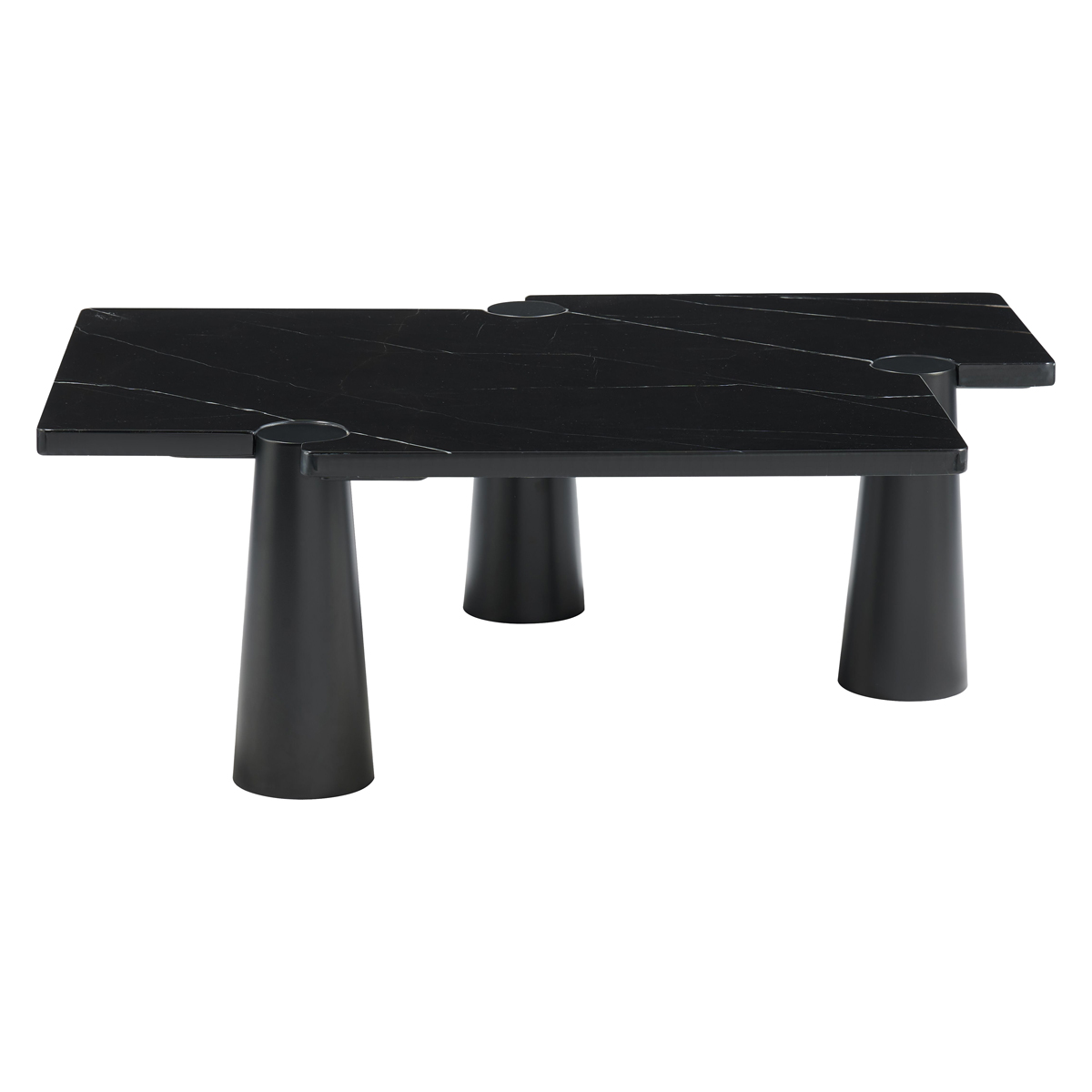 Mobital - Acyl Coffee Table in Polished Marquina Black