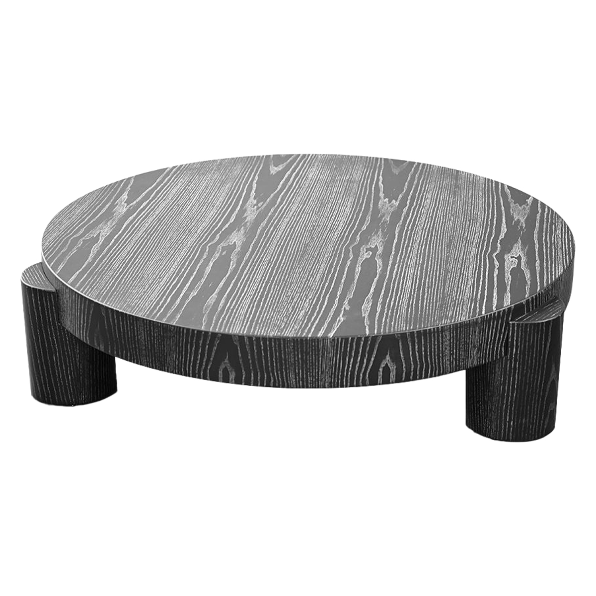 Mobital - Mira Coffee Table in Vintage Wash Black Veneer