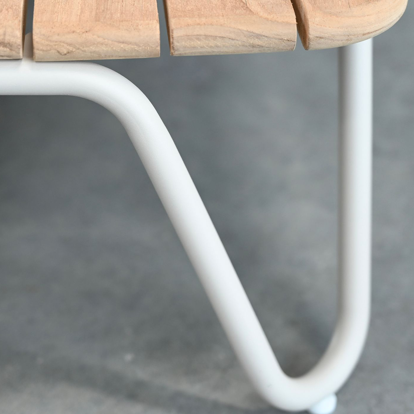 Mobital - Palm Low Rectangular Coffee Table in Teak Top